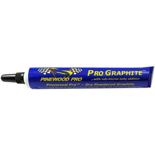 Pinewood Pro PRO Graphite - Dry Graphite Lube for use on Pinewood Derby Car Axles